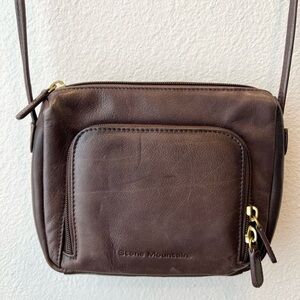 Stone Mountain Brown Crossbody Bag